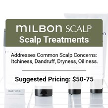 Milbon Signature Scalp: In-Salon Treatments Service Proposals