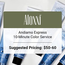 Aloxxi Andiamo Express 10-minutes Color Service