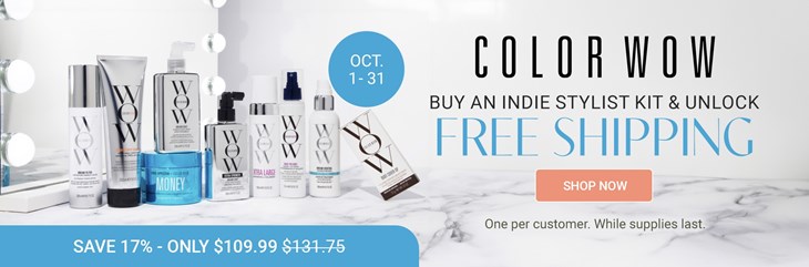 Oct24 Color Wow Indie Kit Free Shipping