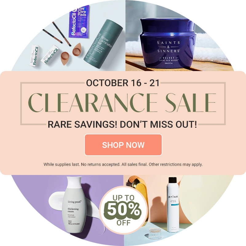 Oct 16-21 Clearance Sale