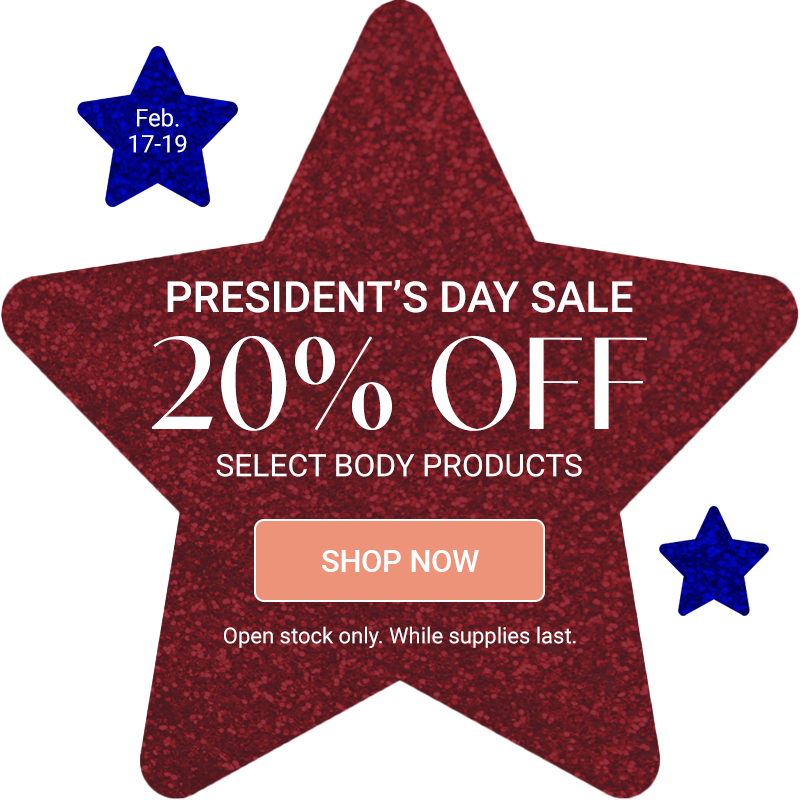 President's Day Sale 2/17-2/19