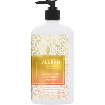 Aluram coconut water & pineapple body lotion 18 Fl. Oz.