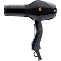 Gamma+ 5555 Professional Turbo Tourmaline Super Hot 3-Heat/Speed Hair Dryer - Black