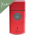 StyleCraft Uno 2.0 Travel Sized Single USB-C Rechargeable Mens Foil Shaver with Cap - Red-Black