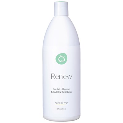 Sunlights Renew Sea Salt + Charcoal Detoxifying Conditioner Liter